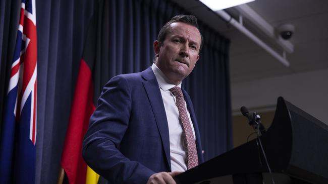 West Australian Premier Mark McGowan. Picture: Getty Images