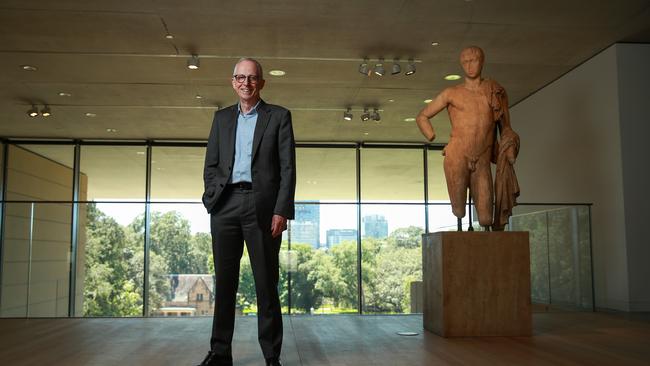 Director David Ellis at the new Chau Chak Wing Museum at Sydney University. Picture:Justin Lloyd.