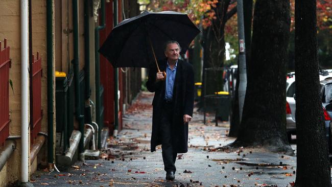 ‘Each individual sees their surroundings in an original way,’ says Louis Nowra, roaming Woolloomooloo. Picture: James Croucher