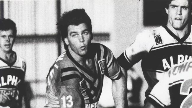 Cavill Heugh was the boom yonug forward of the early 1980s.