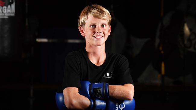 Coen Watson has been revealed as one of the Sunshine Coast's most promising up and coming boxers. Picture: Patrick Woods.