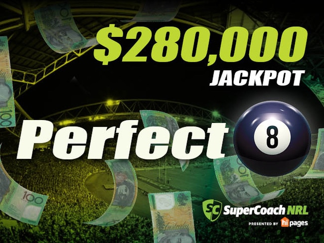 SuperCoach NRL Perfect 8 jackpot hits $280k