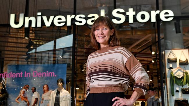 ### Embargoed for The Australian #### BRISBANE, AUSTRALIA - NewsWire Photos MAY 13, 2022: Universal Store CEO Alice Barbery in her store in Chermside. Picture: NCA NewsWire / John Gass