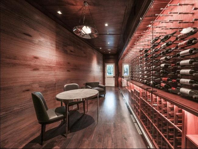 Plenty of space to store wine. Picture: Joe Bryant.