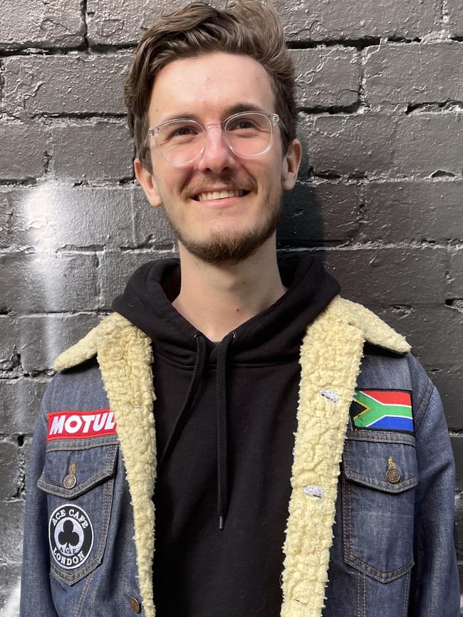 Jordan van den Lamb encourages squatting as a way of combating homelessness. Picture: Herald Sun
