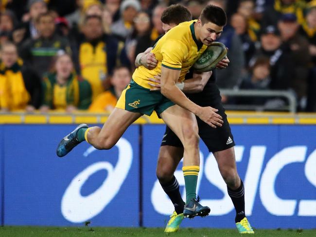 Maddocks says Eden Park holds no fear for him despite the Wallabies poor record there. Picture: Getty.