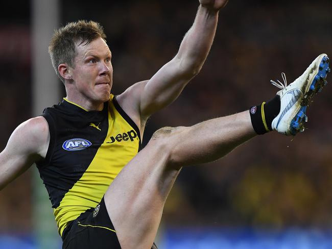 Jack Riewoldt led the way with marks inside-50 and forward-half pressure of any key forward.