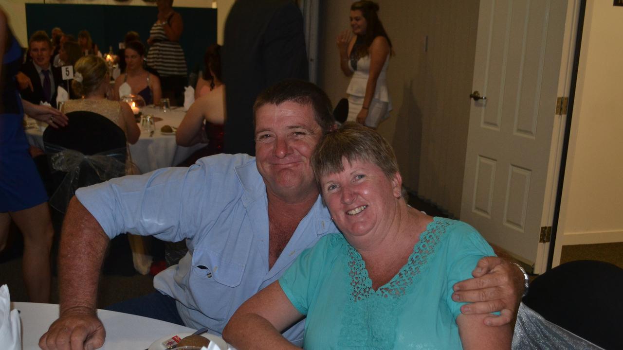 Darren Cameron and Debra English having a blast at the Roma State College school formal. Photo Graham Osborne / Western Star