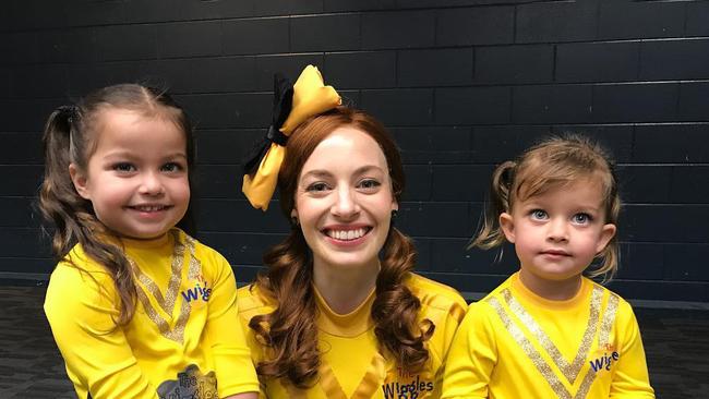 Little fans Frankie and Charlie Thurson with Emma Watkins. Source: Instagram.