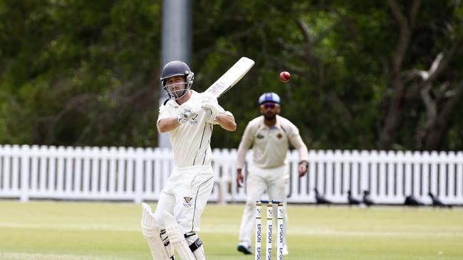 Action from the match between Valley and Northern Suburbs in Ashgrove. Picture: Tertius Pickard
