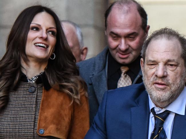 Lawyer Donna Rotunno with client Harvey Weinstein. Picture: Getty