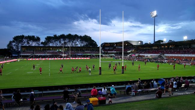 Brookvale Oval is out of date and has been for years. Picture: Cameron Spencer/Getty Images