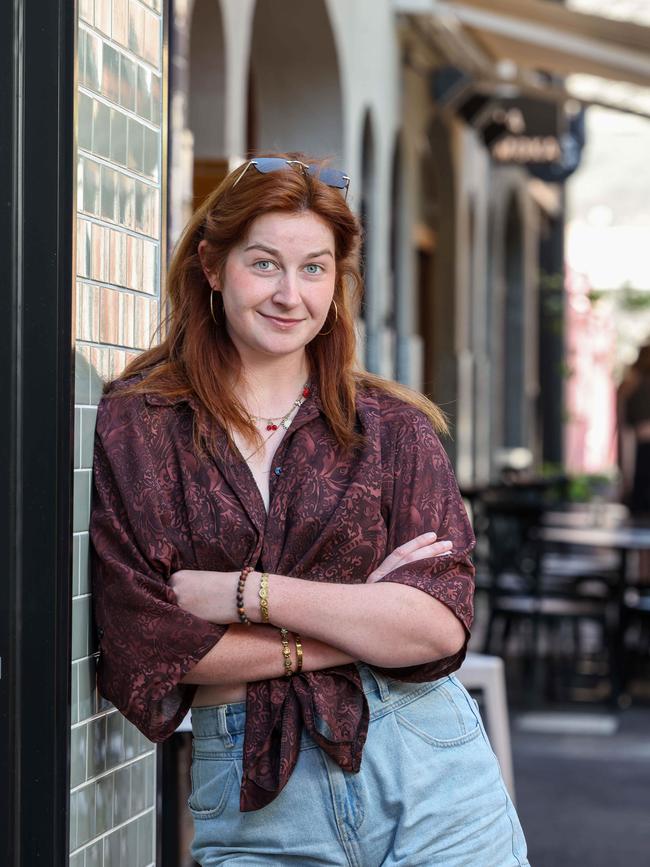 Rylee Cooper runs Date Night Adelaide, an Instagram-led dating and connection service for Gen Z and Yers. Picture: Russell Millard Photography