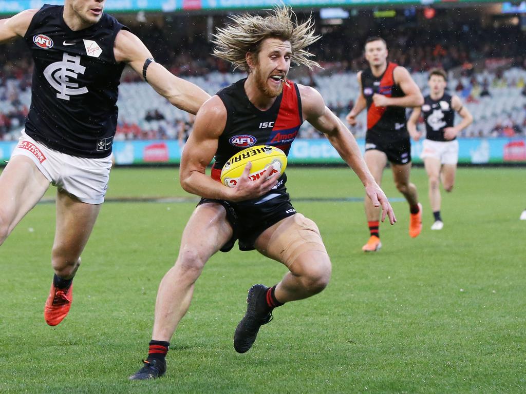 Dyson Heppell of the Bombers was a fantastic SuperCoach performer in Round 11