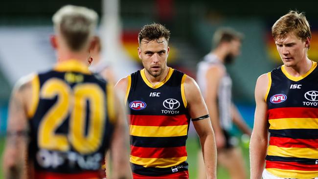 Adelaide Crows stars were reportedly in tears while discussing the traumatic activities suffered by players during their infamous pre-season camp.