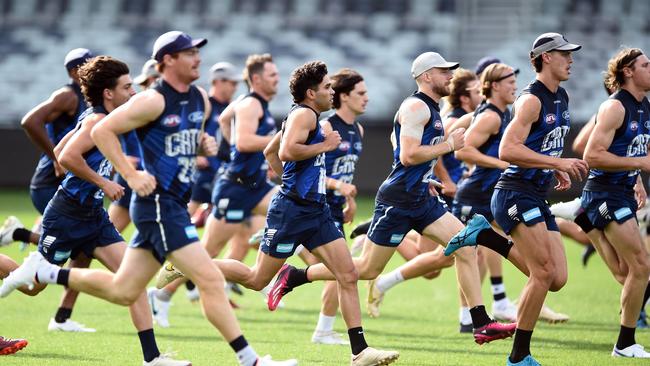 Geelong Cats training