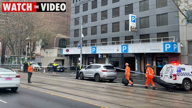 Pedestrian fighting for life after being hit by a car in Melbourne’s CBD