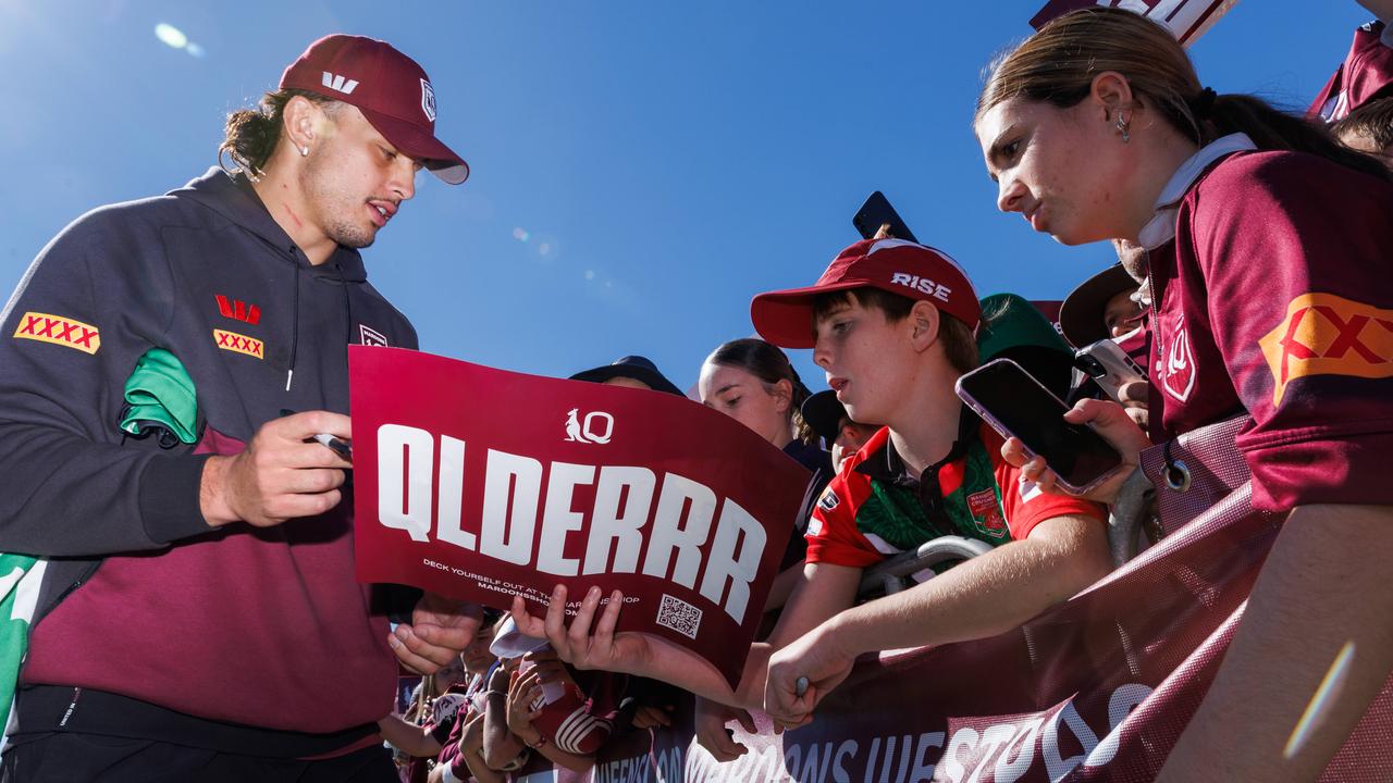 GALLERY: 50+ photos as Tino and the Maroons storm Albert Park