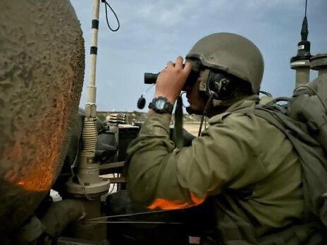 Israeli ground forces were supported by heavy fire from the air and artillery. Picture: Supplied