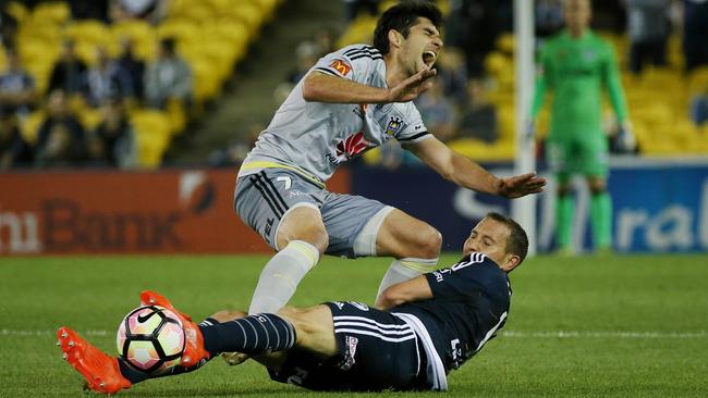 Alan Baro has settled in well at Victory. Pic: George Salpigtidis