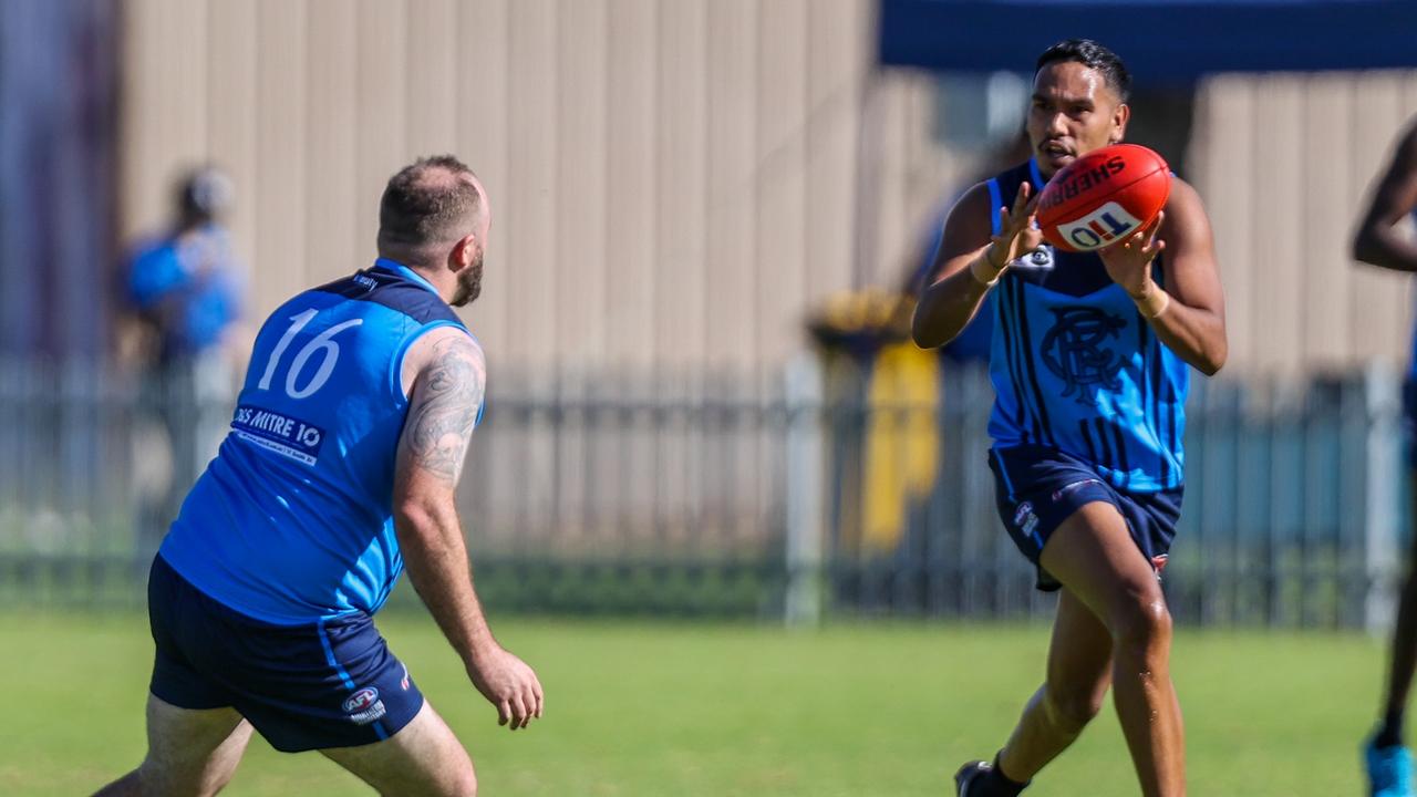 Rovers have won their first match of the 2023 CAFL season. Picture: Charlie Lowson / AFLNT Media