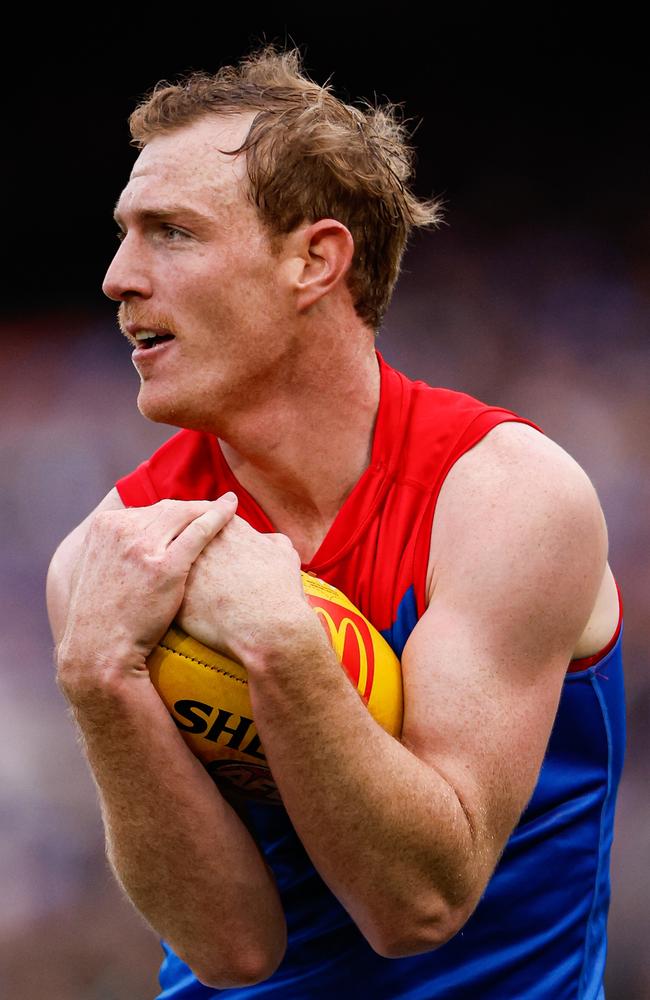 Harrison Petty is out of form for the Demons. Picture: Dylan Burns/AFL Photos via Getty Images.