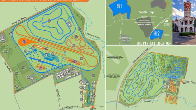 Concept designs for Gondwana Australia, a concept for a world-leading automotive testing facility and proving grounds just outside Toowoomba.