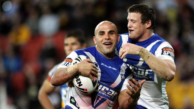 Morris could join former teammate El Masri as one of the few Bulldogs players to score 100 tries.