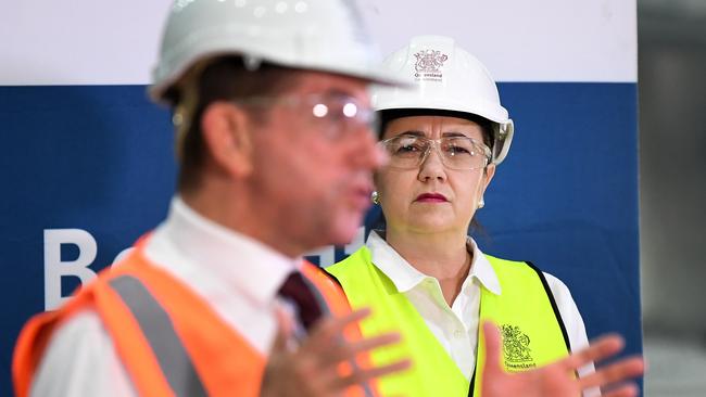 Queensland Premier Annastacia Palaszczuk and Treasurer Cameron Dick are spearheading the proposal (AAP Image/Dan Peled)