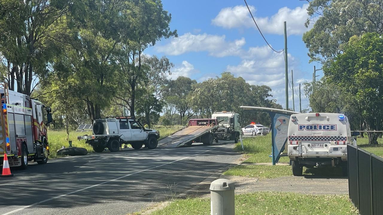 Road reopens after 4WD flips in three-car crash