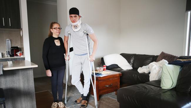 Maria and Riccardo Accaputo were victims of a home invasion. Picture: Mark Wilson