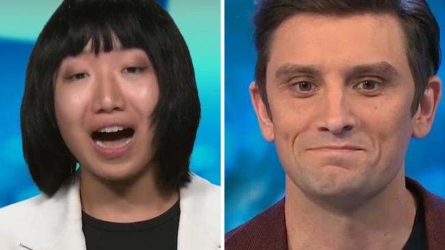 Foul mouthed panda rant by journalist Vicky Xu stuns The Project hosts