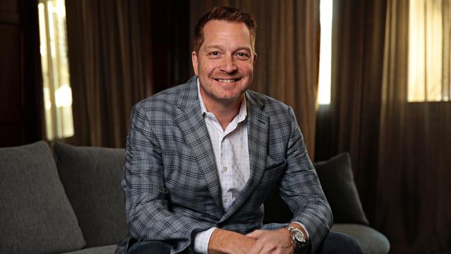 George Kurtz, the CEO of US-listed cyber security company CrowdStrike. Picture: Adam Yip