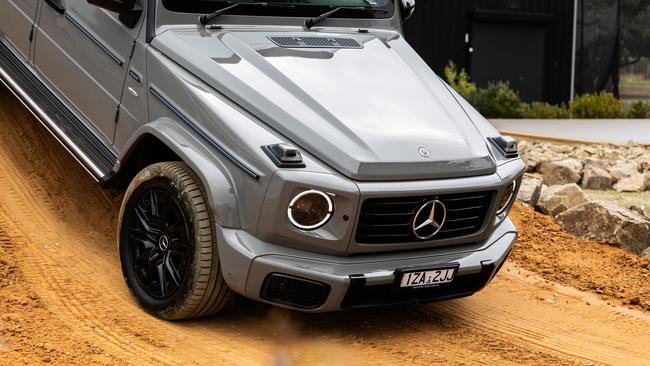 Mercedes-Benz G-Wagon 580 with EQ technology features G-steering for improved manoeuvrability, a G-Turn function allowing it to spin up to 720 degrees on the spot, and an intelligent off-road crawl mode, ideal for extreme terrain. Picture: Supplied