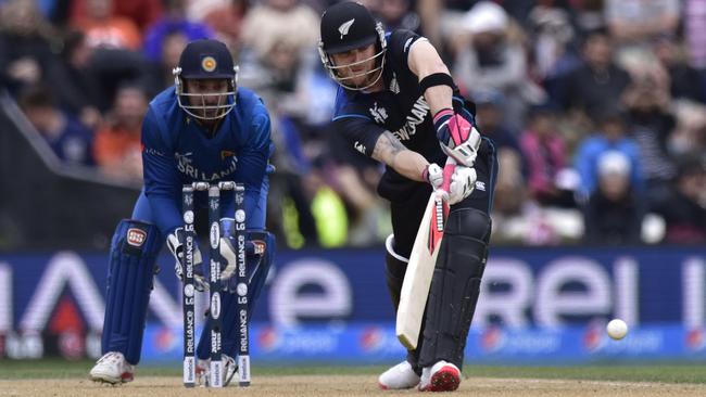 McCullum in action against Sri Lanka at Christchurch.