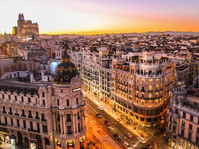 The bustling metropolis of Madrid. Picture: Florian Wehde via Unsplash