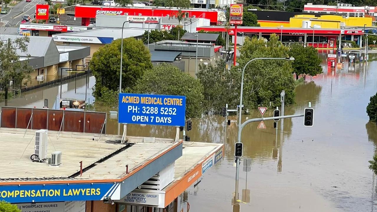 Devastation at Goodna. Picture: Kaitlyn Williams