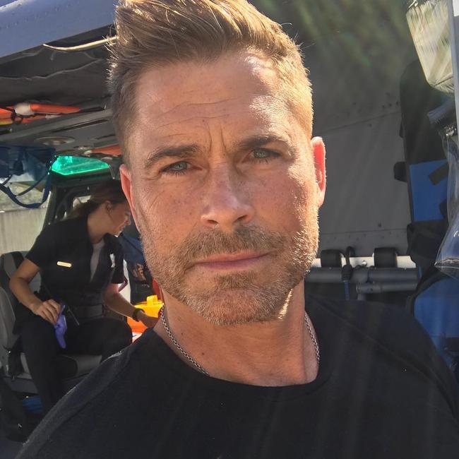 Apart from sticking to a low-carb diet, Lowe also quit alcohol, having not touched a drop for 30 years. Picture: Instagram/RobLowe