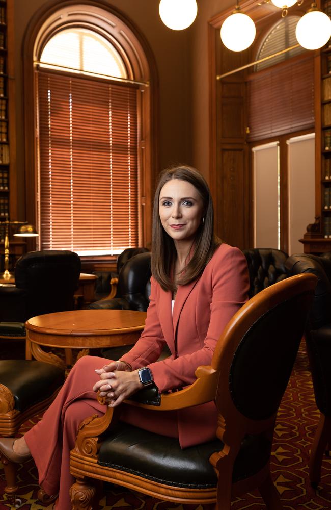 Meaghan Scanlon at Parliament. Picture: David Kelly