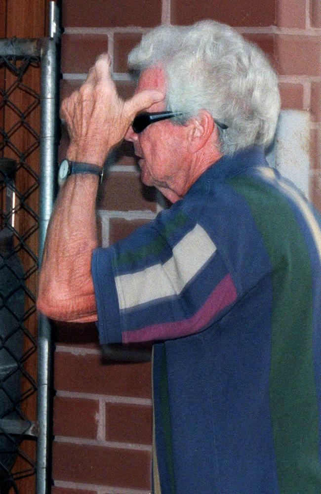 2001: James Bazley pictured after his release from prison. Picture: Pic by Rick Bastida