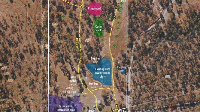 Plans for a new 37-site campground at Gunalda boasting a BMX track and playgrounds have been lodged with Gympie Regional Council.