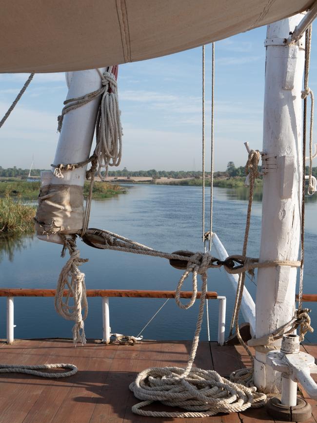 The journey down the Nile is enchanting. Picture: Sibella Court