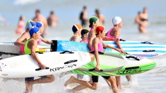 Action on day one of the Aussies on the Gold Coast. Pic: HarvPix