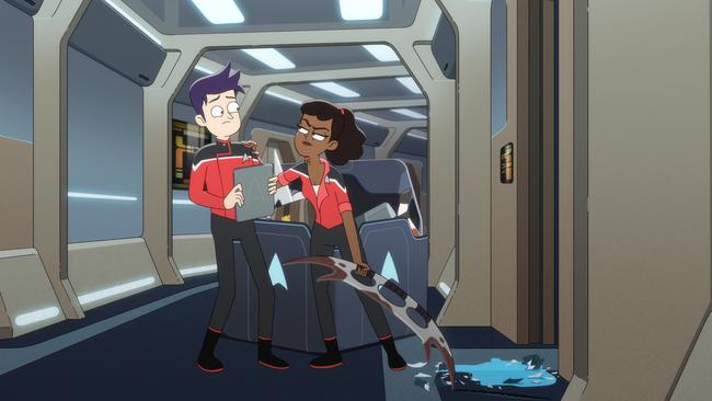 Star Trek: Lower Decks celebrate the silly and serious sides of Star Trek.