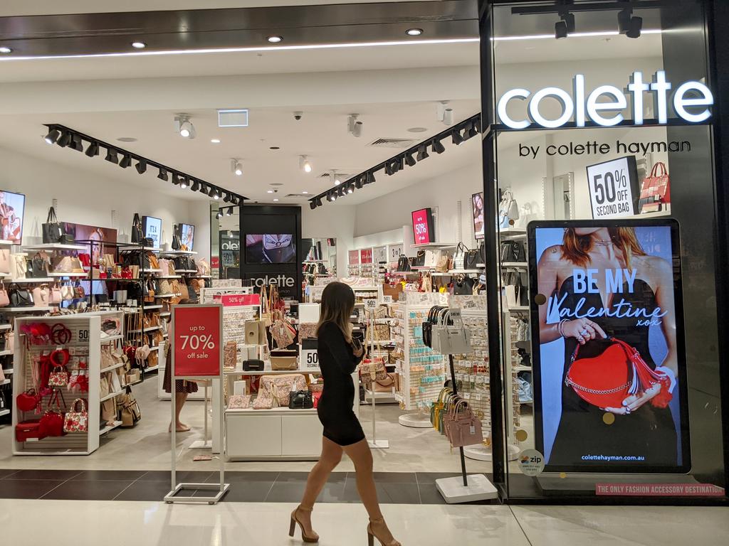 Aussie fashion brand Colette by Colette Hayman recently announced a huge storewide sale. Picture: Derek Rose