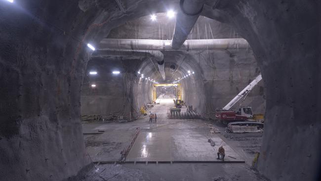 New photos of the future State Library Station. Picture: Supplied.