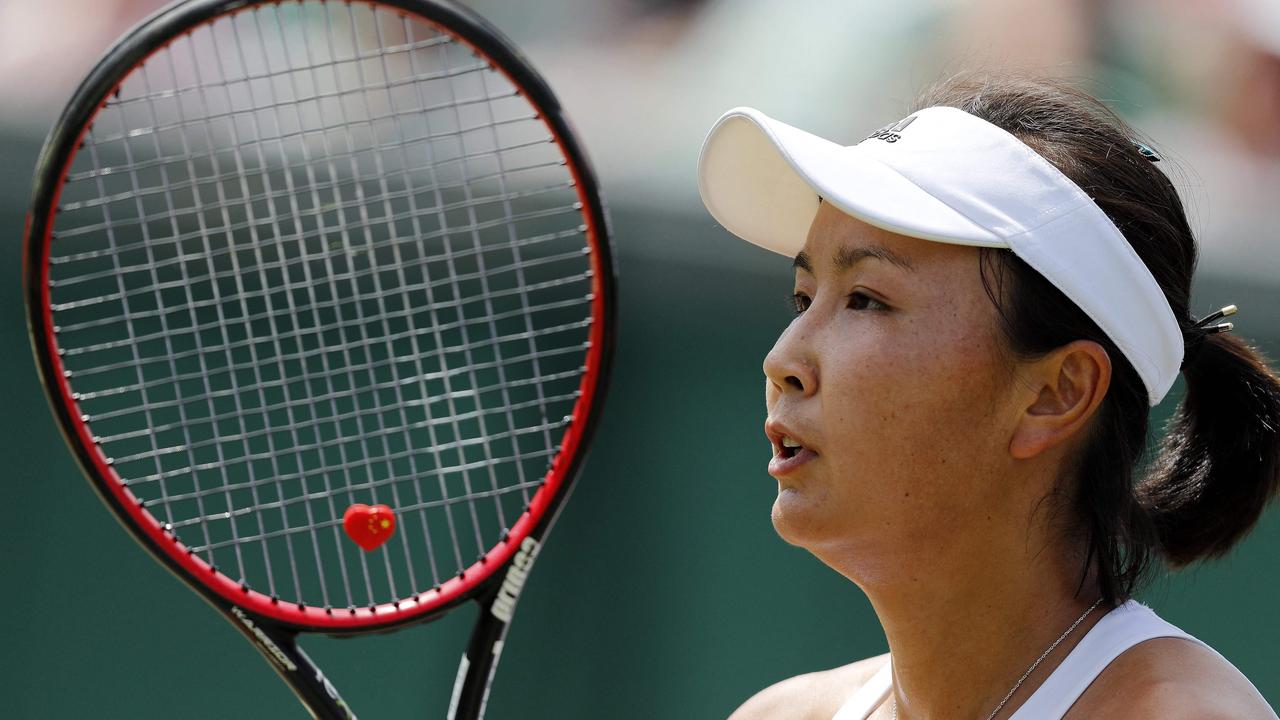 Players want answers as to the safety of Peng Shuai. Picture: AFP Images