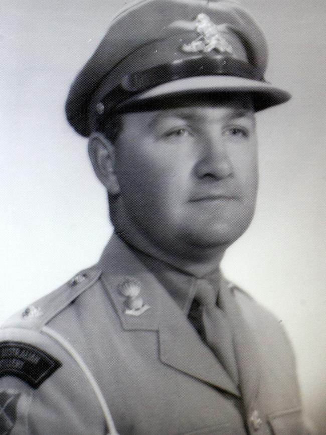 Victoria Cross winner Major Peter Badcoe.