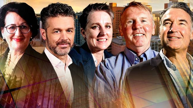 Some big names have fallen of our Power 50 list this year. Artwork Steve Grice/ The Advertiser.