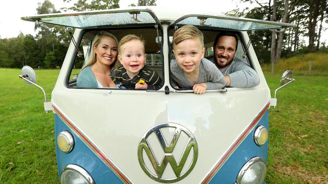 A 1965 split-screen VW Kombi. Picture: NATHAN EDWARDS